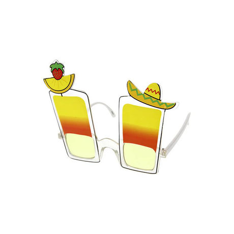 Novelty Tequila Sunrise Party Glasses