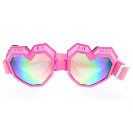 Novelty Heart Goggles - Festival & Retro glasses