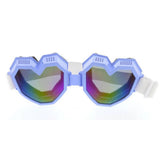 Novelty Heart Goggles - Festival & Retro glasses