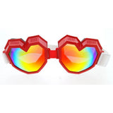 Novelty Heart Goggles - Festival & Retro glasses