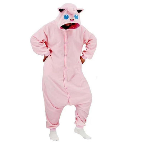 Pink puffy Bear Mon Onesie Costume