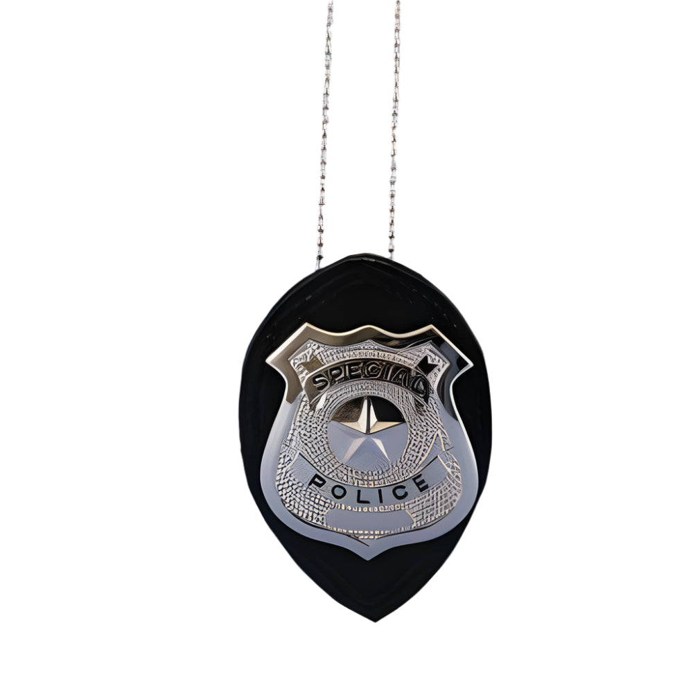 Special Police Badge on Chain
