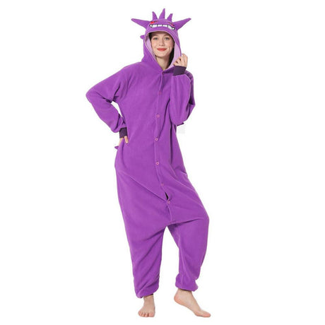 purple-shadow-monster-adult-costume, Pokemon, Gengar