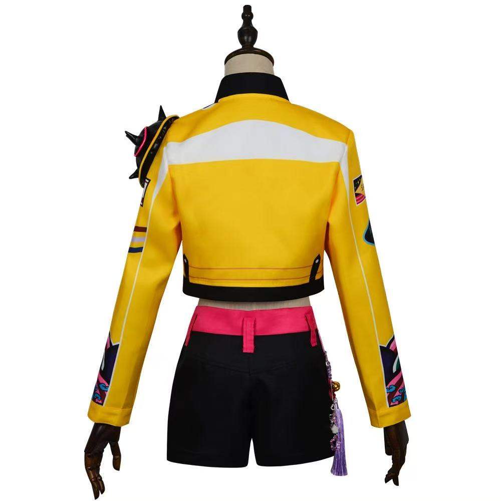 R pop idol leader huntress cosplay costume - adult