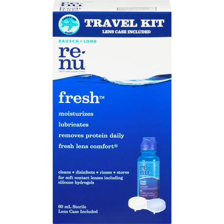 Renu Fresh MultiPurpose lenses Solution Travel Kit - 60ml