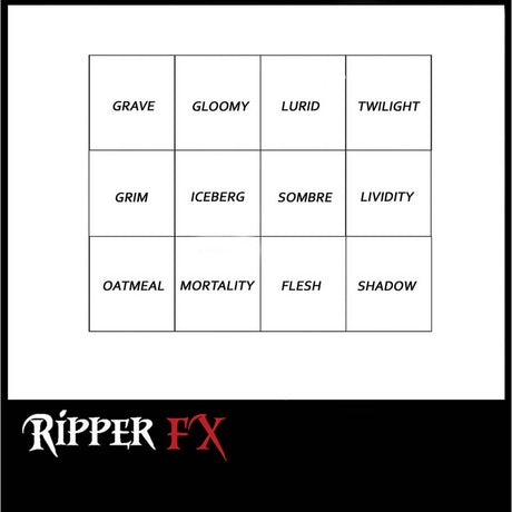 Ripper FX Corpse Alcohol Activated Palette