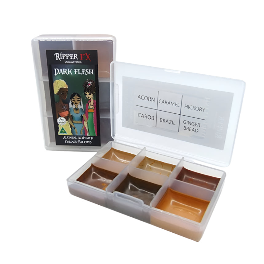 Ripper FX Dark Flesh alcohol activated Pocket palette