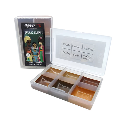 Ripper FX Dark Flesh alcohol activated Pocket palette