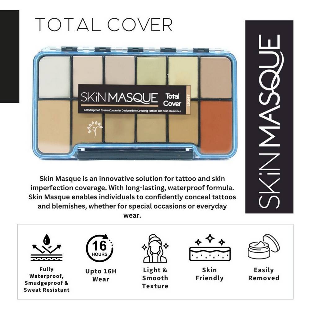 Ripper FX Skin Masque Palette Total Cover concealer
