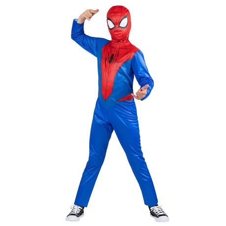 SPIDER-MAN kids costume, Officially licensed Marvel superhero disguise for children