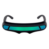 Futuristic Robot Wrap Shield Glasses ARV- Assorted
