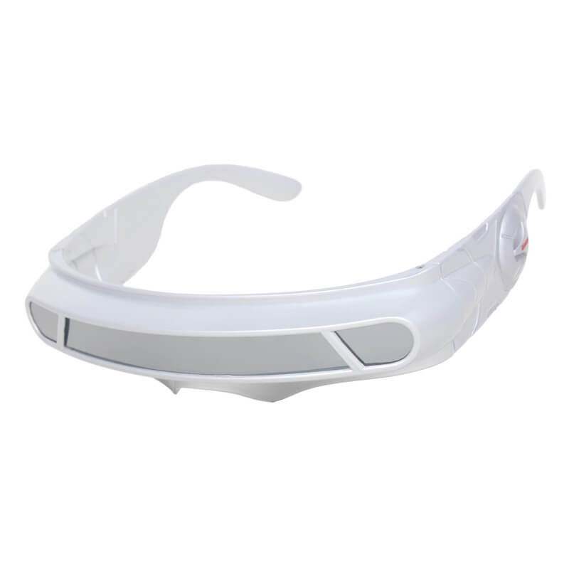Futuristic Robot Wrap Shield Glasses ARV- Assorted