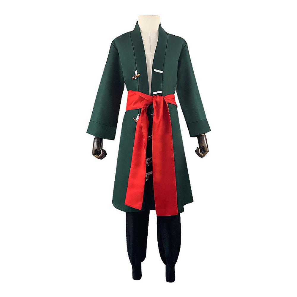 Costume de Zo pirate au chapeau de paille pour adulte