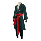 Costume de Zo pirate au chapeau de paille pour adulte