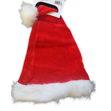 SANTA HAT with Plush Trim - Red
