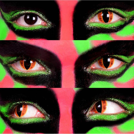 Sauron cosplay Contact LENSES - Orange/Yellow