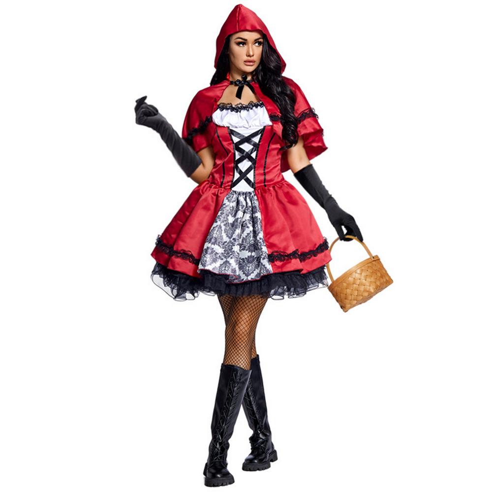 Scarlet Little red riding hood Costume - adult