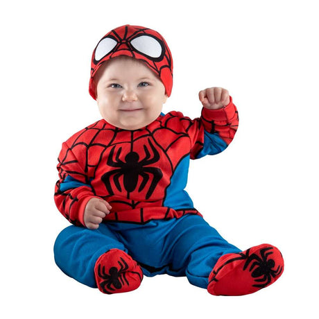 Spider-Man baby Costume, Officially licensed Marvel superhero disguise for babies