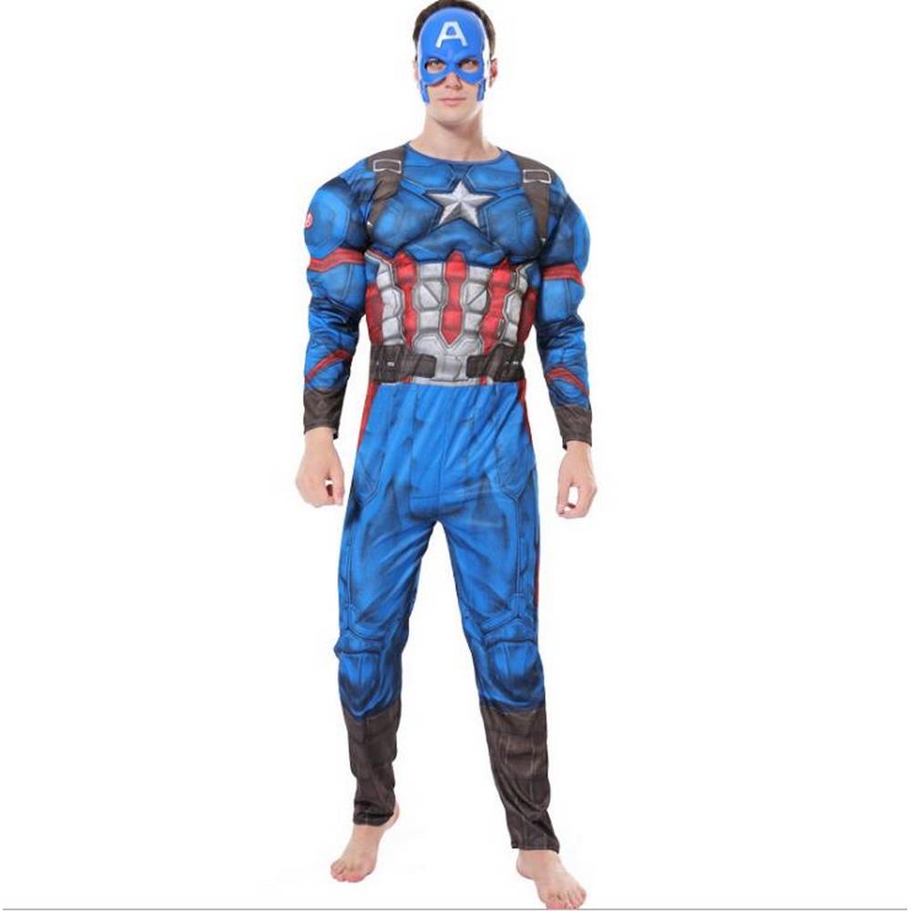Star-Spangled Captain Hero Adult Costume