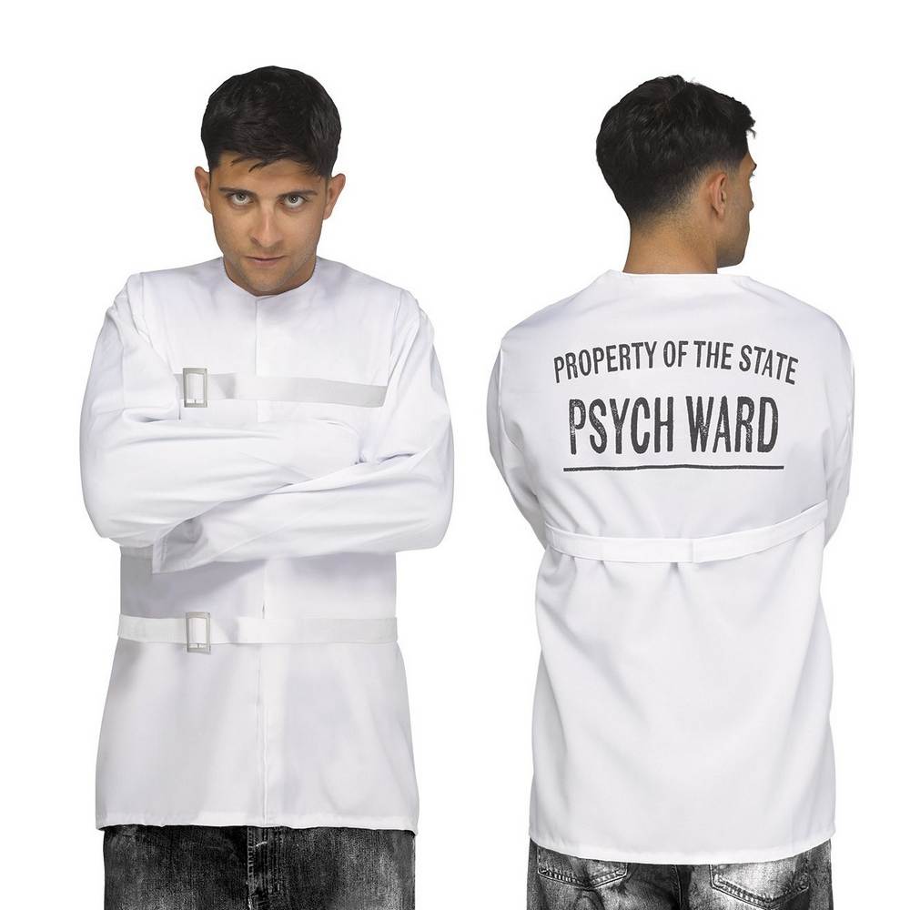 Costume de Camisole de force - patient en psychiatrie