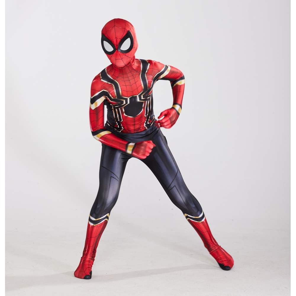 Super Spider hero kids Costume