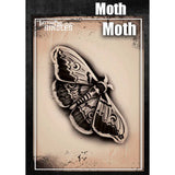 Tattoo Pro Moth Stencil - Singles. ATPSS105_MOTH