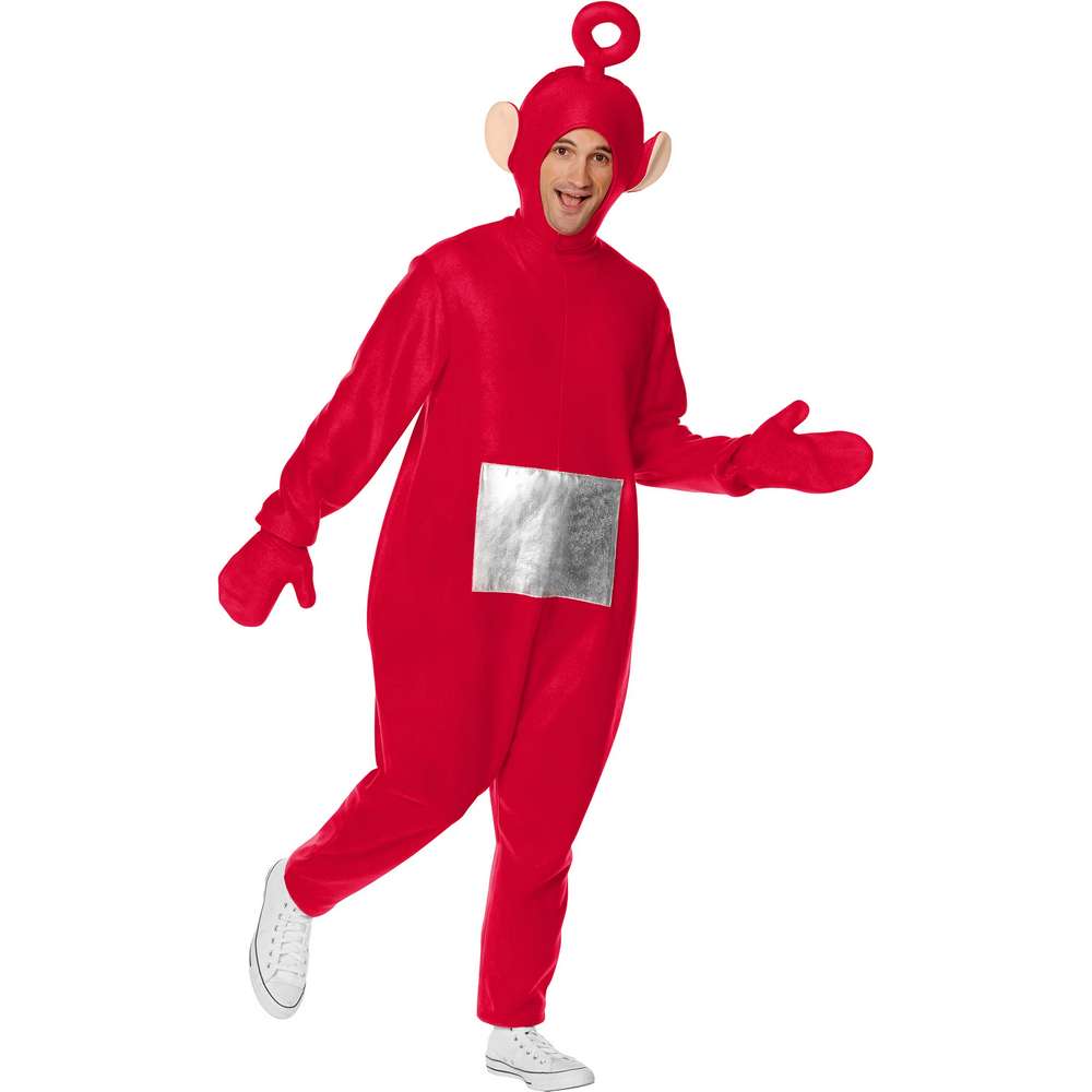 Po Teletubbies Adult Costume - Red