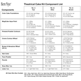 BEN NYE Theatrical Cake Makeup Kit- Student Kit