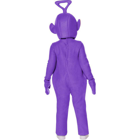 Tinky Winky Toddler Teletubbies Costume child back- purple