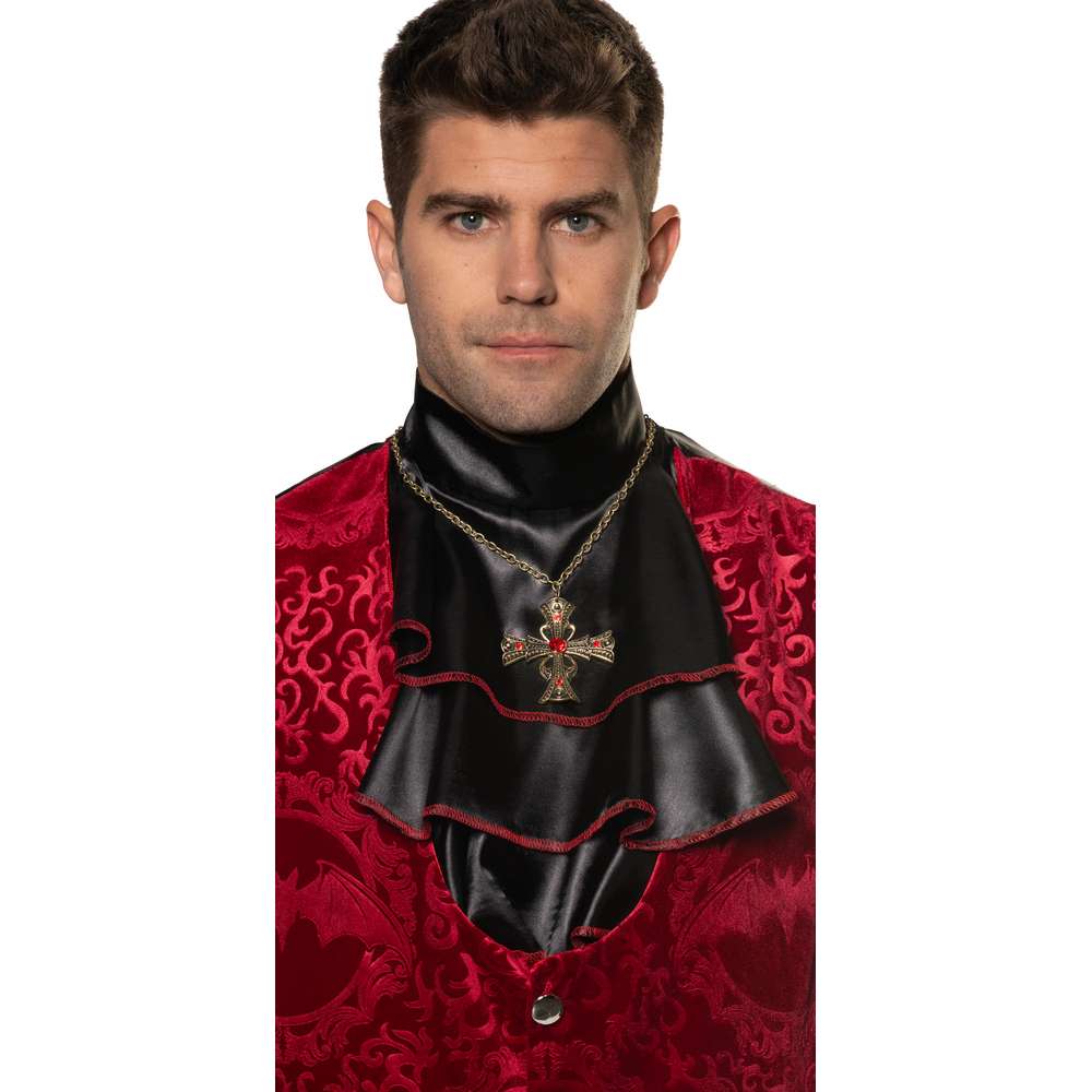 Vampire Cross Necklace