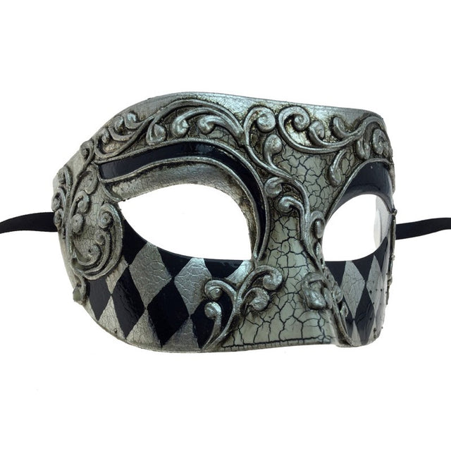 Venetian man rhombus eye mask M2636S_2