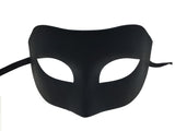 Venetian Unisex Plastic Mask black