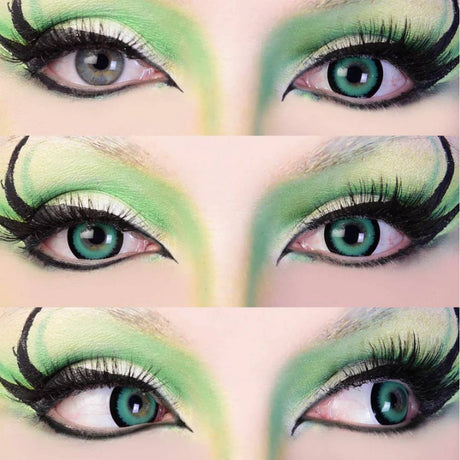 WEREWOLF I Contact LENSES - Green/black