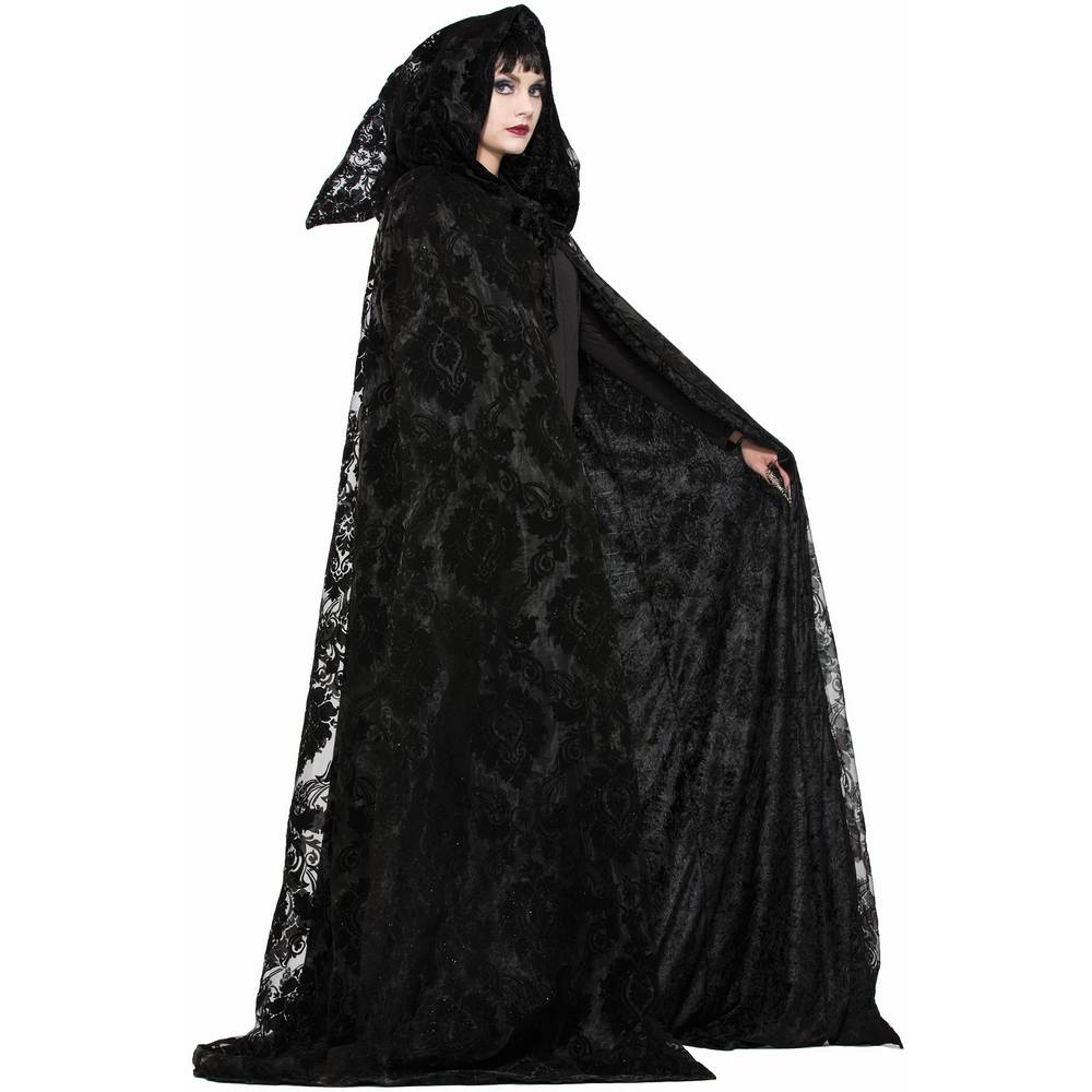 Witch & Wizard Midnight Cloak - Black