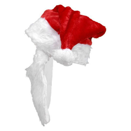 Bonnet de Père Noël avec barbe et moustache