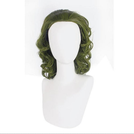Mad Laughing Criminal long wig - green