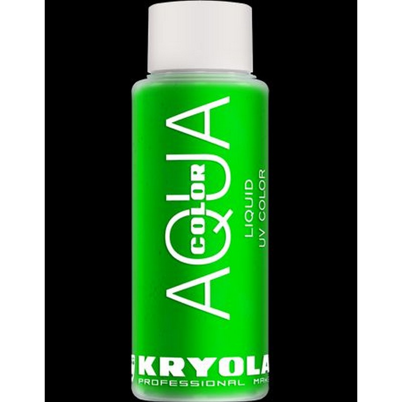 KRYOLAN Aquacolor Liquid, UV-Dayglow 30ml 05101-01_green