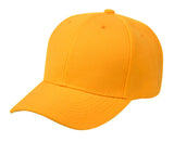Plain Baseball Velcro Cap PC330 Hat O.S. Epochhats-Cap-PC330_GOLD