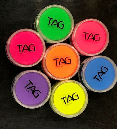 TAG Face and body paint Neon