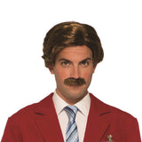 Anchorman Wig and Moustache - Ron Burgundy
