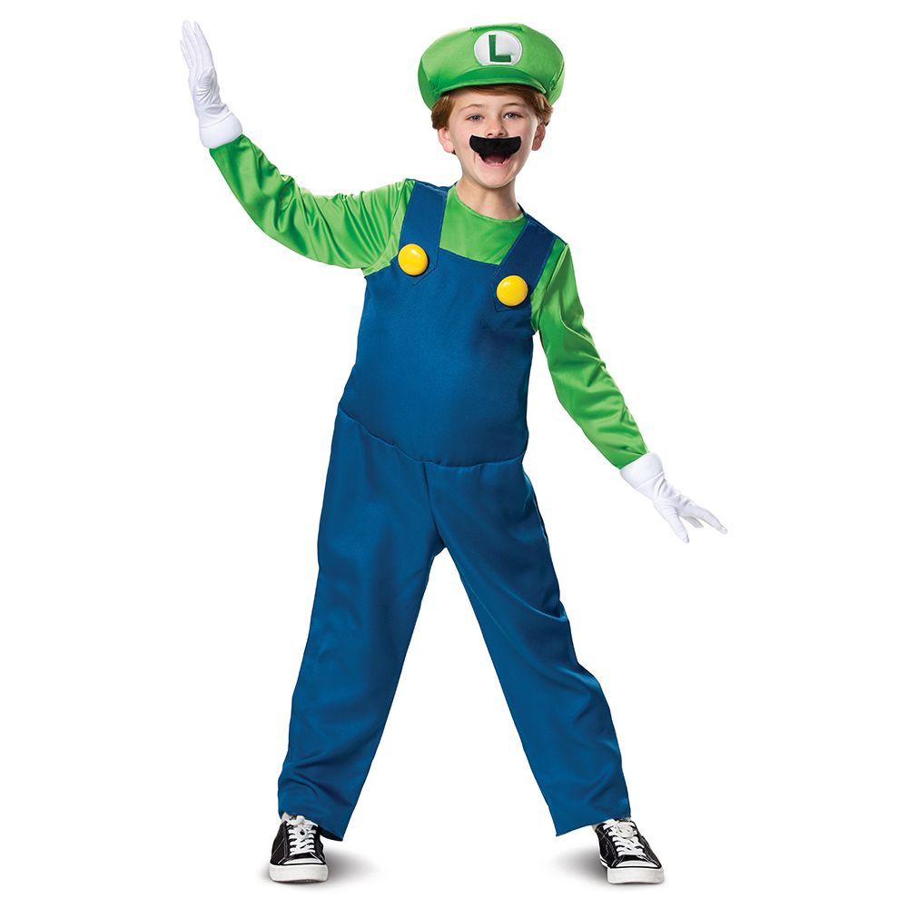 Luigi Deluxe Child costume 10773