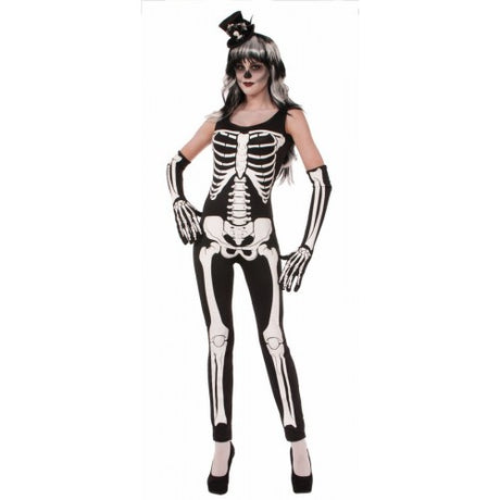 SKELETON Jumpsuit Costume 73578