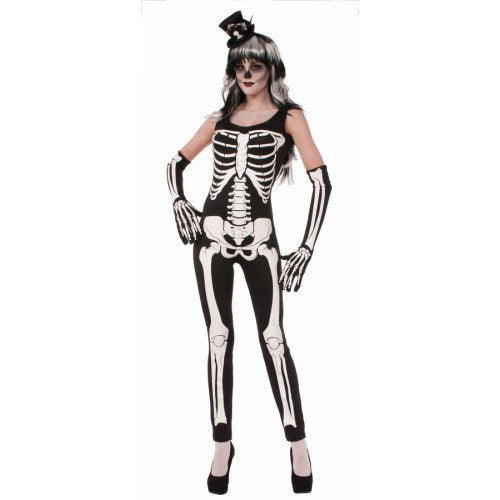 SKELETON Jumpsuit Costume 73578
