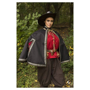 Aramis LARP Cape 30030700-aramis-cape-black