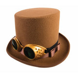 Steampunk Top Hat with Goggles 75327