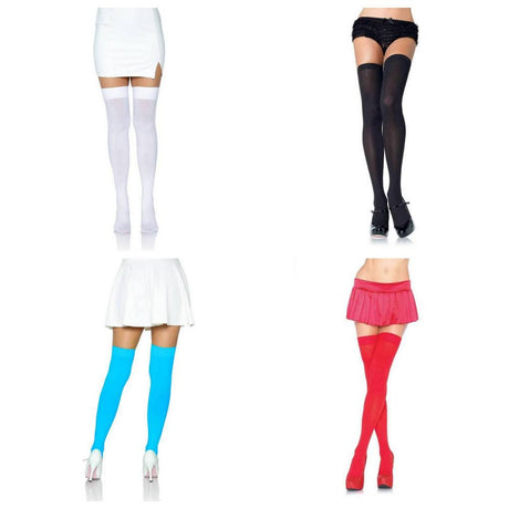 Opaque Thigh High- Over the Knee Stockings