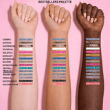 Vani Cosmetics 15 colors Glitter Palette - High-pigment glitters and shimmers