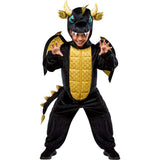 Dragon noir Costume pour enfants