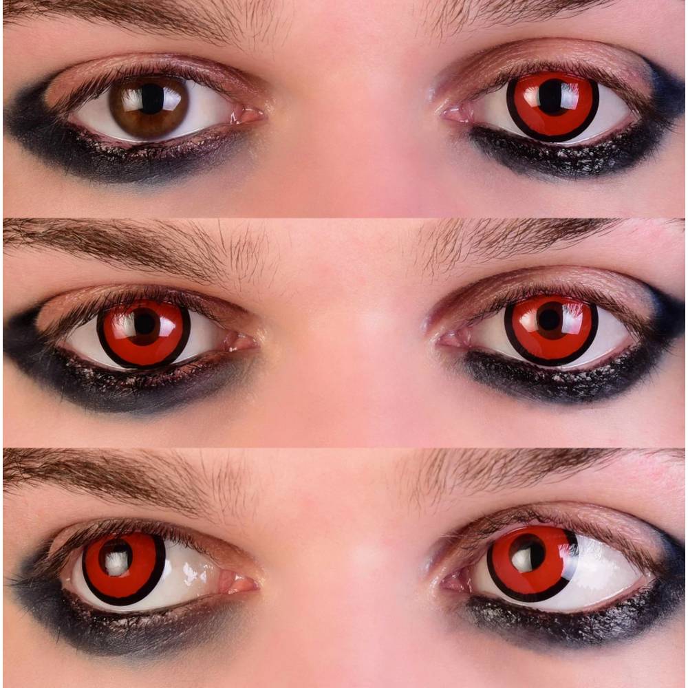Blood Eyes Red Contact LENSES -Red