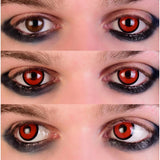 Blood Eyes Red Contact LENSES -Red